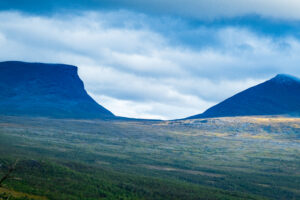 Tidig höst vid lapporten strax utanför Abisko Nationalpark